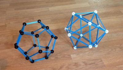 dodecahedron and icosahedron