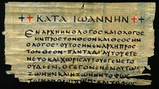 Fragment of the Gospel of John in Greek
