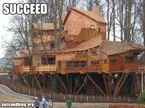 Treehouse photo from Succeed Blog