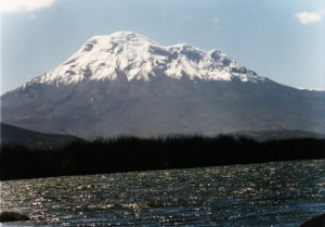 Chimborazo in Ecuador