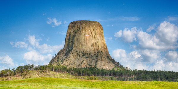 Devil's Tower in Montana