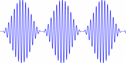 1000 Hz carrier fully modulated at 70 Hz