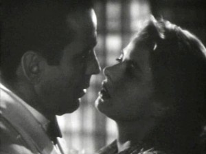 Humphrey Bogart and Ingrid Bergman in Casablanca