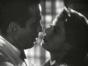 Humphrey Bogart and Ingrid Bergman in Casablanca