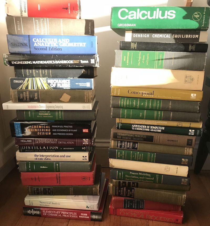 Chemical engineering books