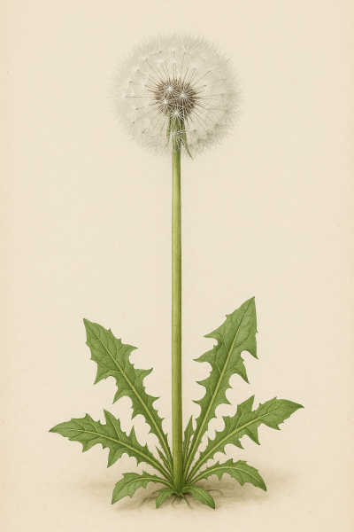 Dandelion plant