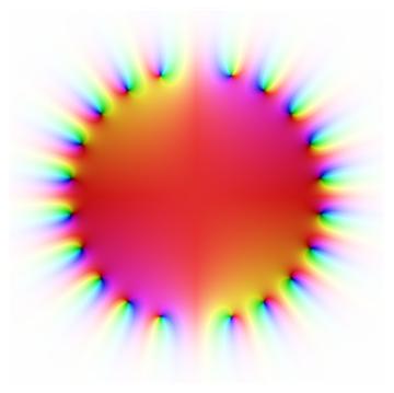 1 - z^2 + z^4 - ... + z^20