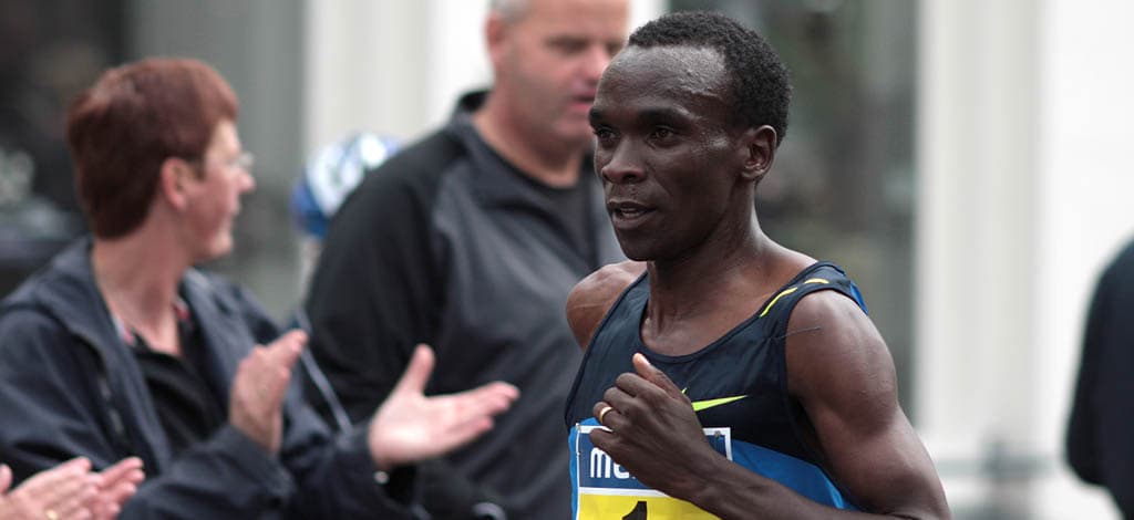 Eliud Kipchoge, marathon world record holder