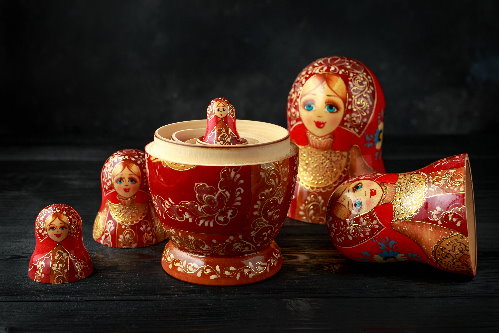 nested Russian dolls