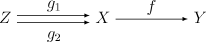 monomorphism diagram