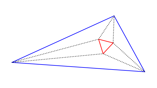 Illustration of Morley's trisector theorem