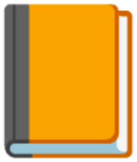 Orange Book emoji Linux
