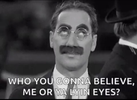 Groucho Marx saysing 